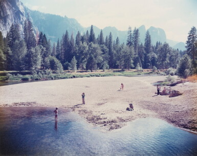 View full screen - View 1 of Lot 70. Merced River, Yosemite National Park, 1979.