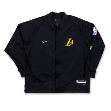 View full screen - View 1 of Lot 47. Jaxson Hayes Los Angeles Lakers 2023-2024 Game Issued City Edition Warmup Set.