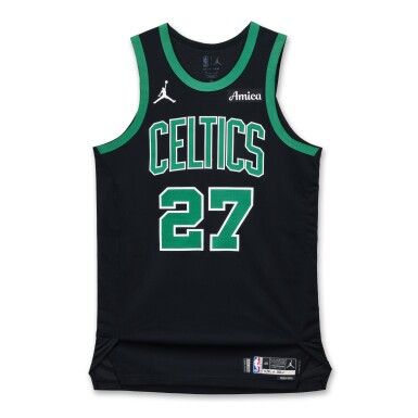 View full screen - View 1 of Lot 19. Jordan Walsh Boston Celtics 2025-2026 Emirates NBA Cup Game Worn Statement Edition Jersey | Matched to 2 Games.