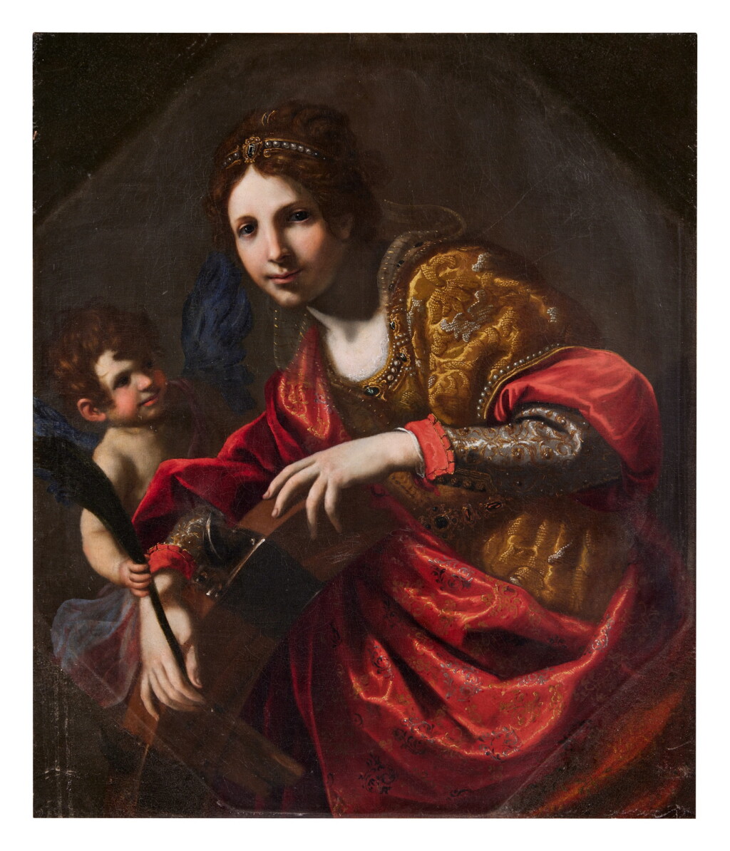 View full screen - View 1 of Lot 296. Saint Catherine of Alexandria.
