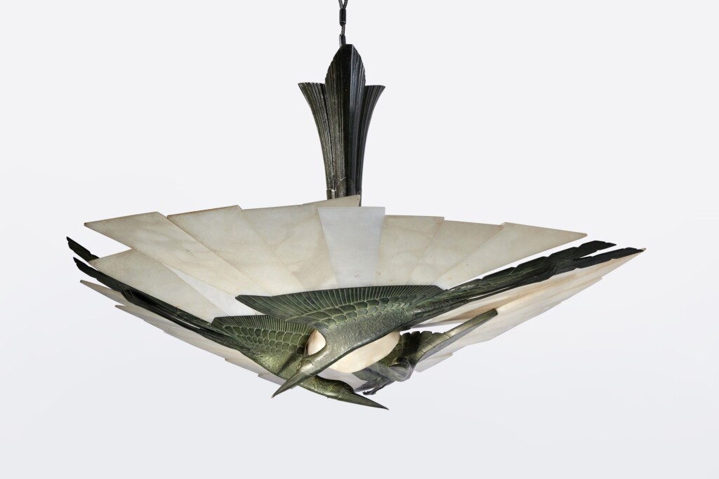 View full screen - View 1 of Lot 39. Albert Cheuret, Chandelier.