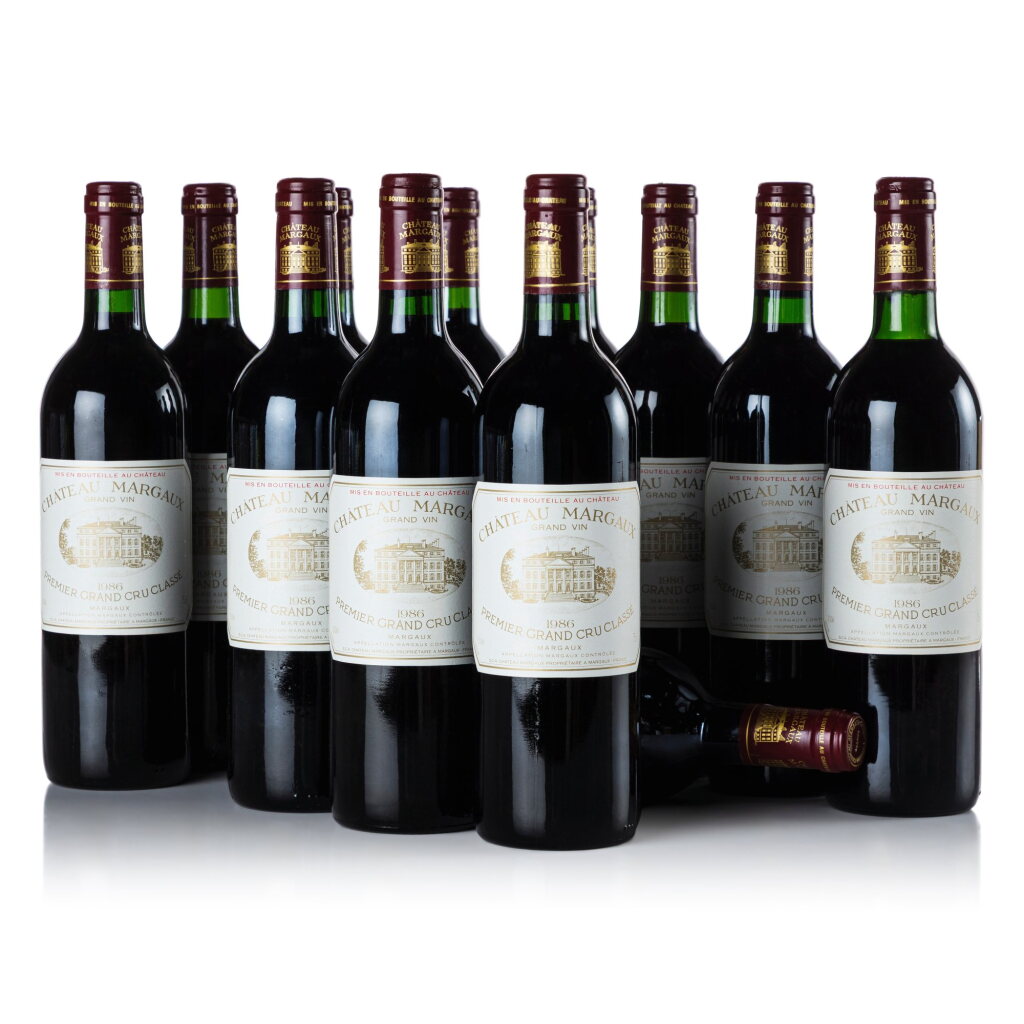 View full screen - View 1 of Lot 18. Château Margaux 1986 (12 BT).