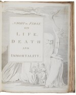 Blake, William | Illustrations for Edward Young's Night Thoughts, from the library of Lady Harriet Hesketh, a subscriber