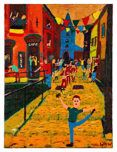 View full screen - View 1 of Lot 98. Liberation Day, after the Quarantine.