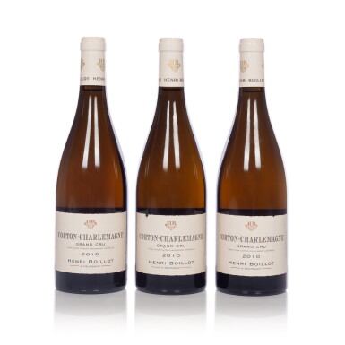 View full screen - View 1 of Lot 847. Corton Charlemagne 2010 Domaine Henri Boillot (3 BT).