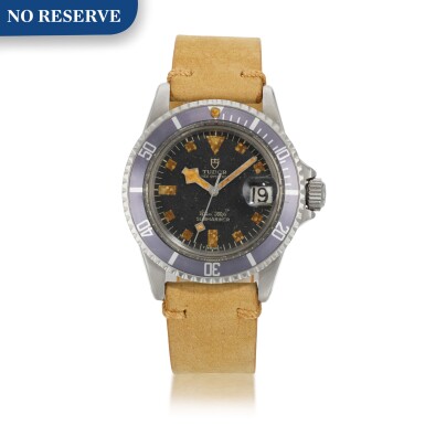 View full screen - View 1 of Lot 462. REFERENCE 9411/0, SUBMARINER 'SNOWFLAKE' STAINLESS STEEL AUTOMATIC WRISTWATCH WITH DATE CIRCA 1983.