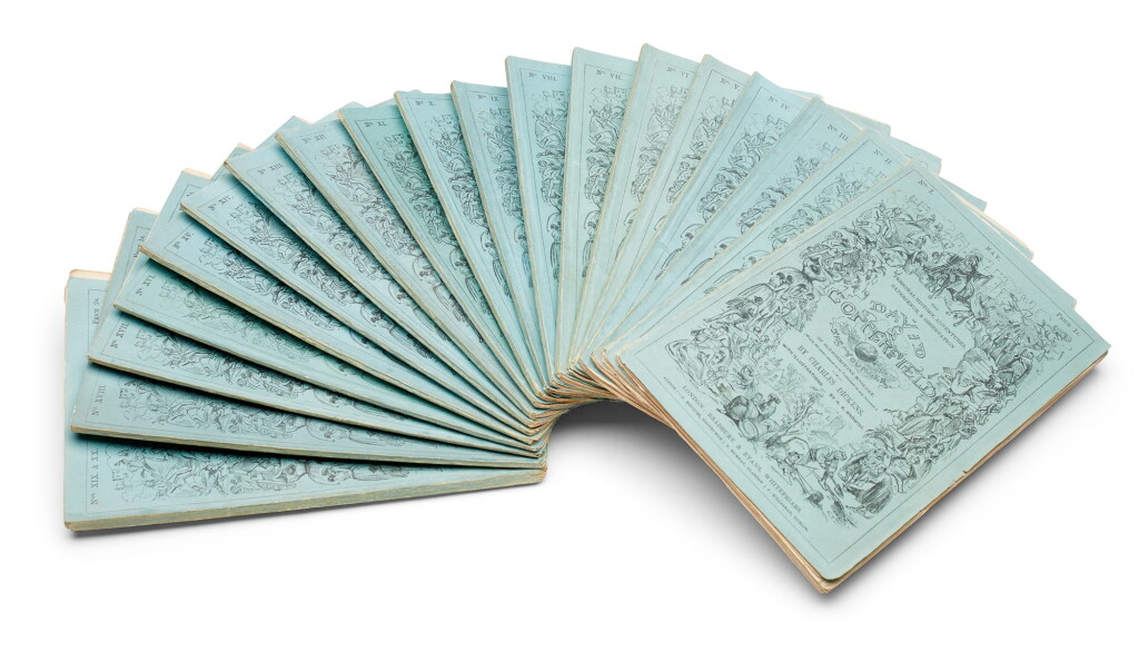 View full screen - View 1 of Lot 145. Dickens, David Copperfield, 1850, original parts.