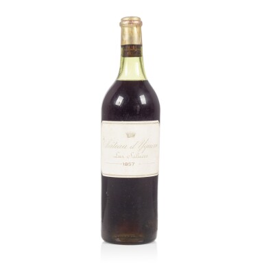 View full screen - View 1 of Lot 358. Château d'Yquem 1857 (1 BT).