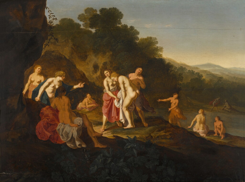 View full screen - View 1 of Lot 74. Diana and Callisto.