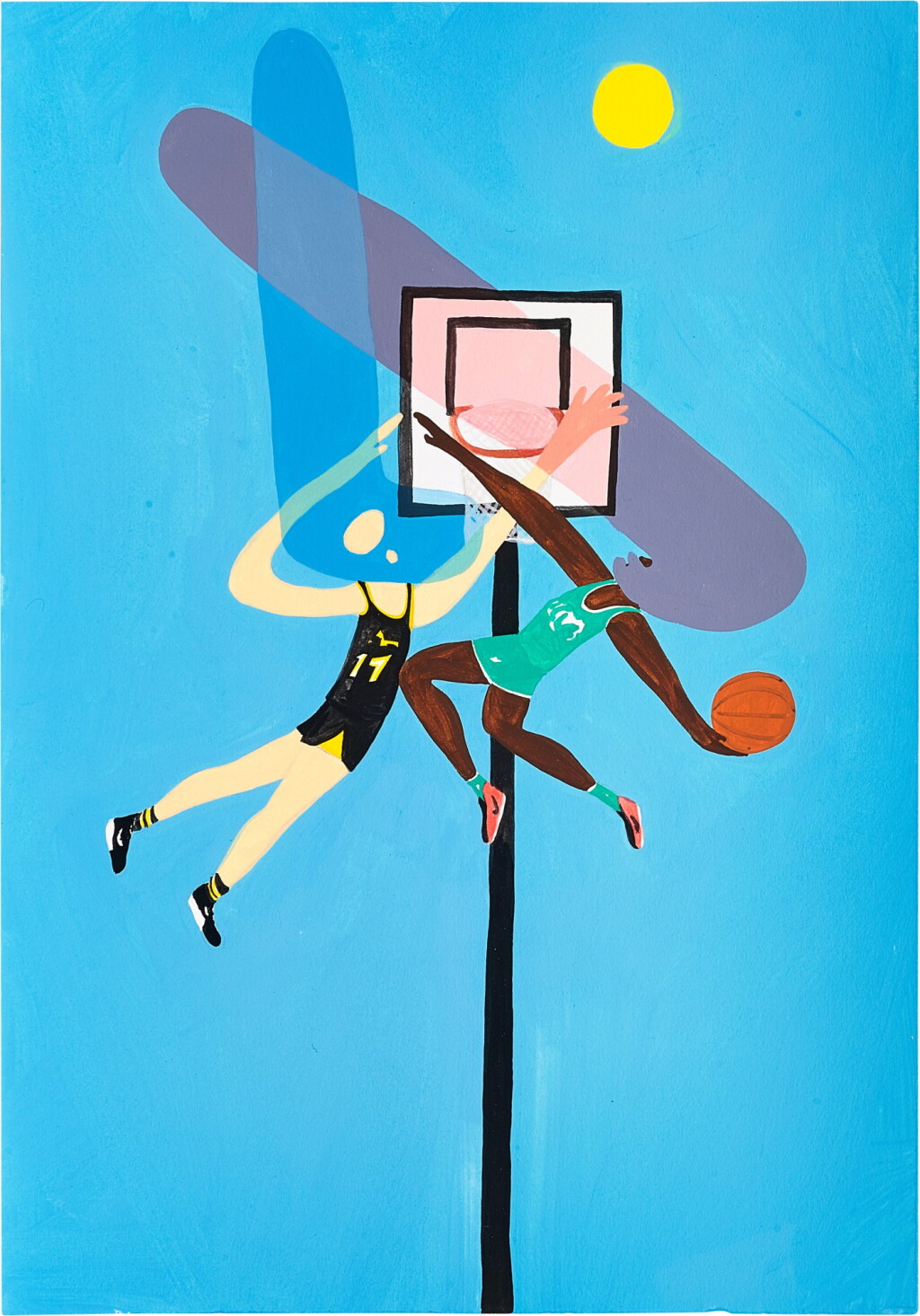 View full screen - View 1 of Lot 110. Peter McDonald 彼得・麥當勞 | Basketball Study 3 籃球研究3.