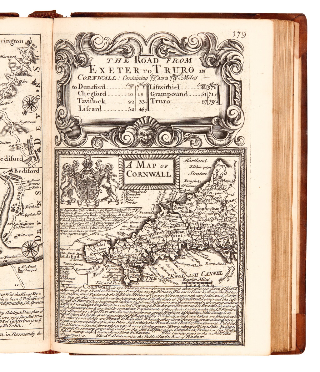 View full screen - View 1 of Lot 62. Bowen | Britannia depicta or Ogibly improv'd, 1731 .