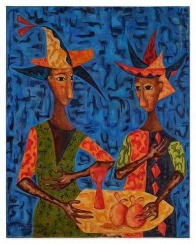 View full screen - View 1 of Lot 568. Arlequines.