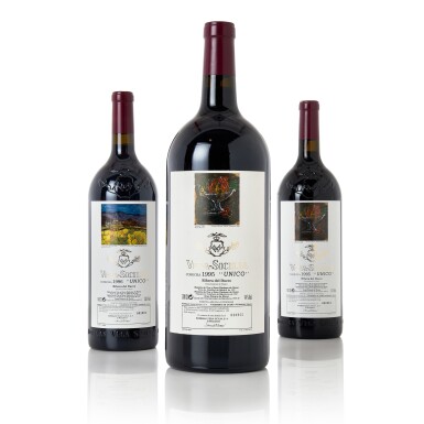 View full screen - View 1 of Lot 534. Vega Sicilia 'Unico' 1995 (2 MAG).