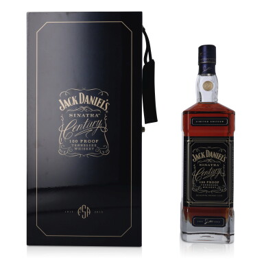 View full screen - View 1 of Lot 164. Jack Daniel's Sinatra Century 50.0 abv NV (1 BT75).