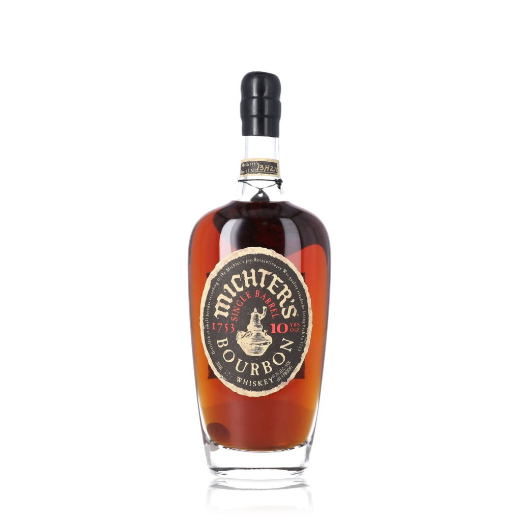 View full screen - View 1 of Lot 212. Michter's Single Barrel Bourbon 10 Year Old 94.4 proof NV (1 BT75).