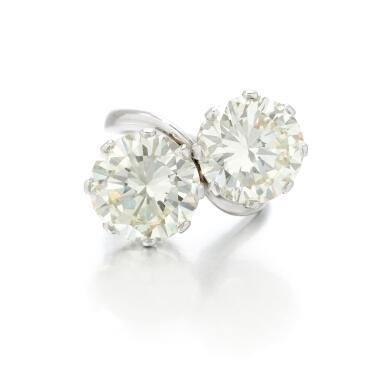 View full screen - View 1 of Lot 95. Diamond ring (Anello in diamanti).