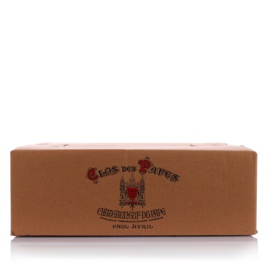 View full screen - View 1 of Lot 563. Châteauneuf du Pape, Rouge 2019 Clos des Papes (3 MAG).