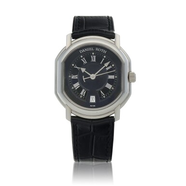 View full screen - View 1 of Lot 15. Stainless steel wristwatch with date Circa 2005.