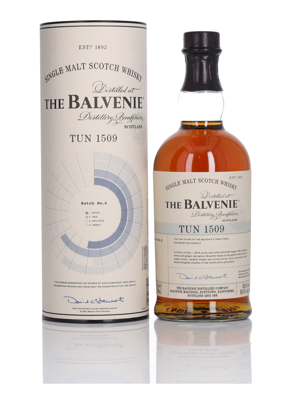 View full screen - View 1 of Lot 51. The Balvenie Tun 1509 Batch No.6 50.4 abv NV (1 Bottle 70cl).