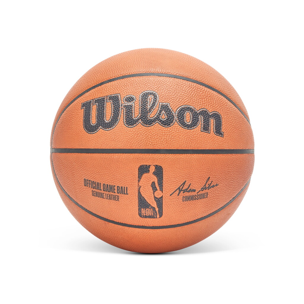 View full screen - View 1 of Lot 5. 2025-2026 ‘Abu Dhabi Games’ New York Knicks vs Philadelphia 76ers Game Used Basketball.