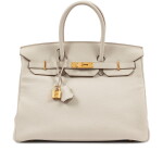 Beton Togo Birkin 35 Gold Hardware, 2018