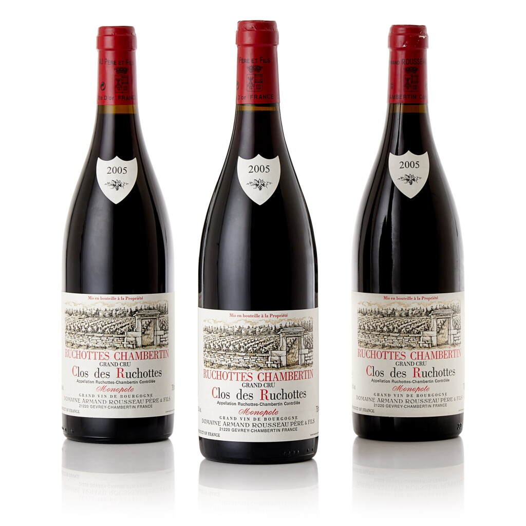 View full screen - View 1 of Lot 5087. Ruchottes Chambertin, Clos des Ruchottes 2005 Domaine Armand Rousseau (12 BT).