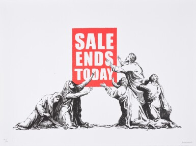 View full screen - View 1 of Lot 44. BANKSY | SALE ENDS (V.2).