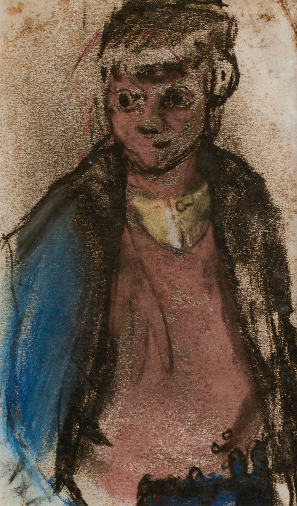 View full screen - View 1 of Lot 150. Boy in a Blue Jersey.