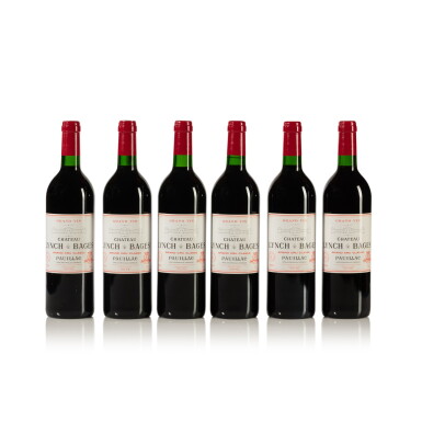 View full screen - View 1 of Lot 10. Château Lynch-Bages 1995 (6 BT).