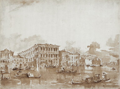 View full screen - View 1 of Lot 29. View of the South Bank of the Grand Canal.