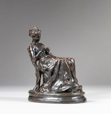 View full screen - View 1 of Lot 51. La Brodeuse (The Embroiderer).