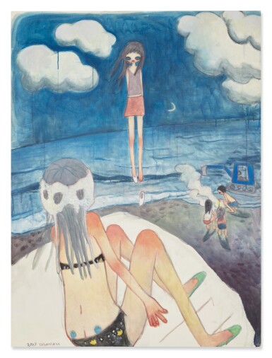 View full screen - View 1 of Lot 531. Fireworks Flashed in the Darkness.