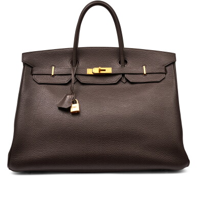 View full screen - View 1 of Lot 109. Café Togo Birkin 40 Brushed Gold Hardware, 2004.