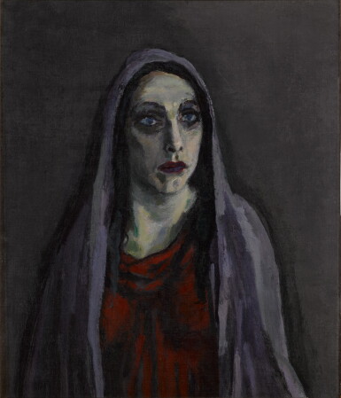 View full screen - View 1 of Lot 96. Portret van Charlotte Theresia Catharina Köhler (1892-1977).