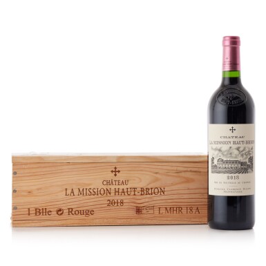 View full screen - View 1 of Lot 9414. Château La Mission Haut-Brion 2018 (12 BT).