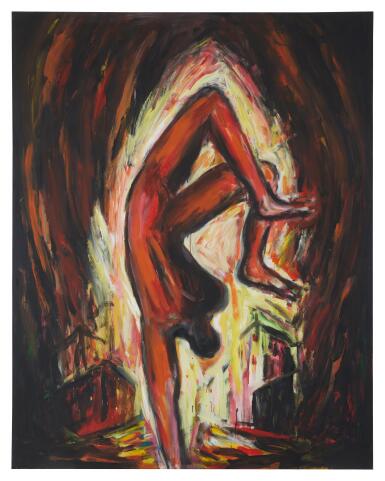 View full screen - View 1 of Lot 141. Handstand.