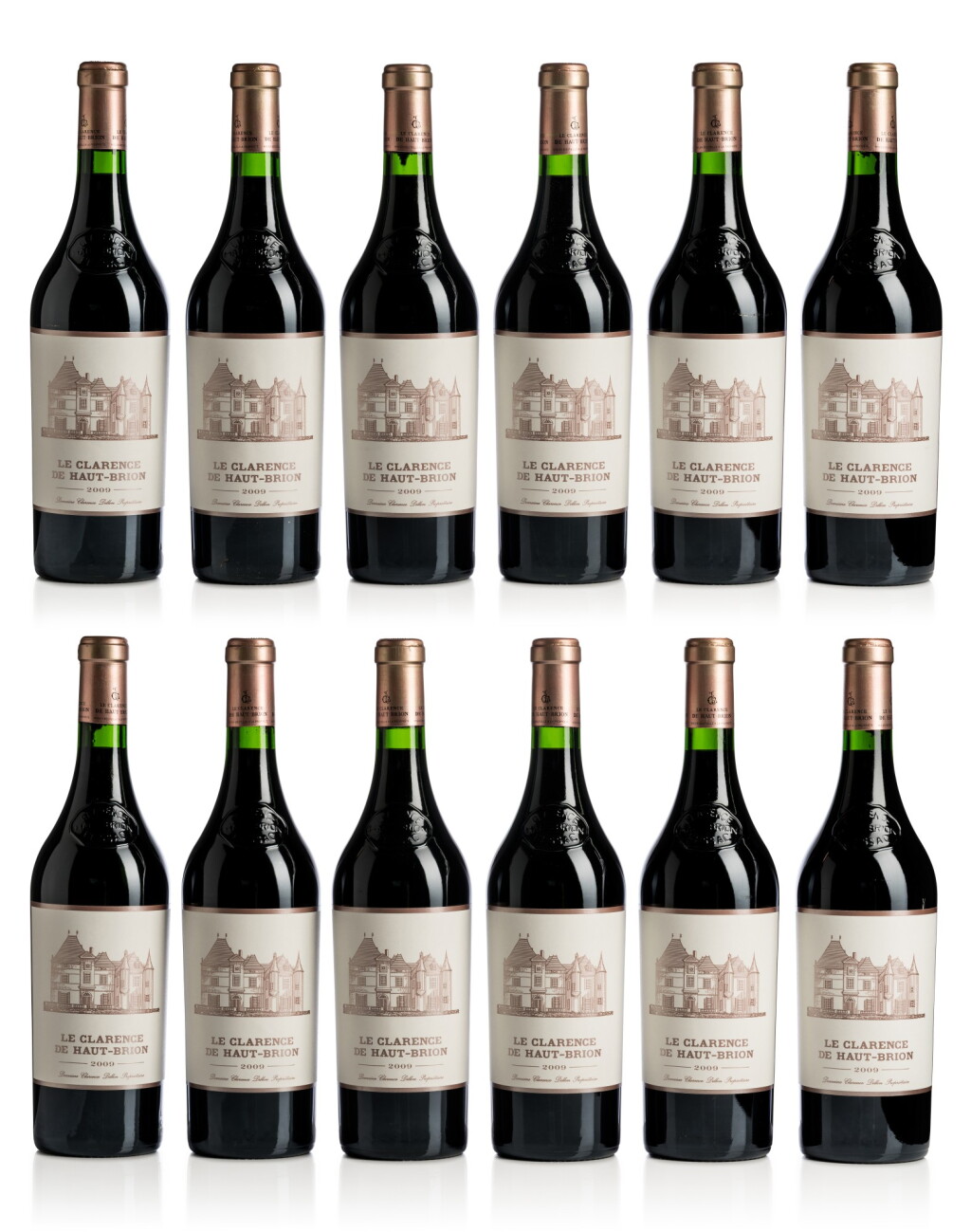 View full screen - View 1 of Lot 66. Le Clarence de Haut Brion 2009 (12 BT).