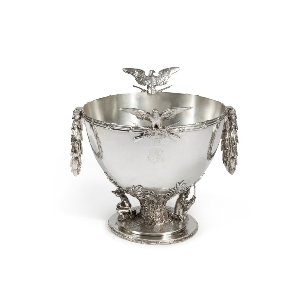 View full screen - View 1 of Lot 476. An American Silver Presentation Bowl, Tiffany & Co. New York, Dated 1904.