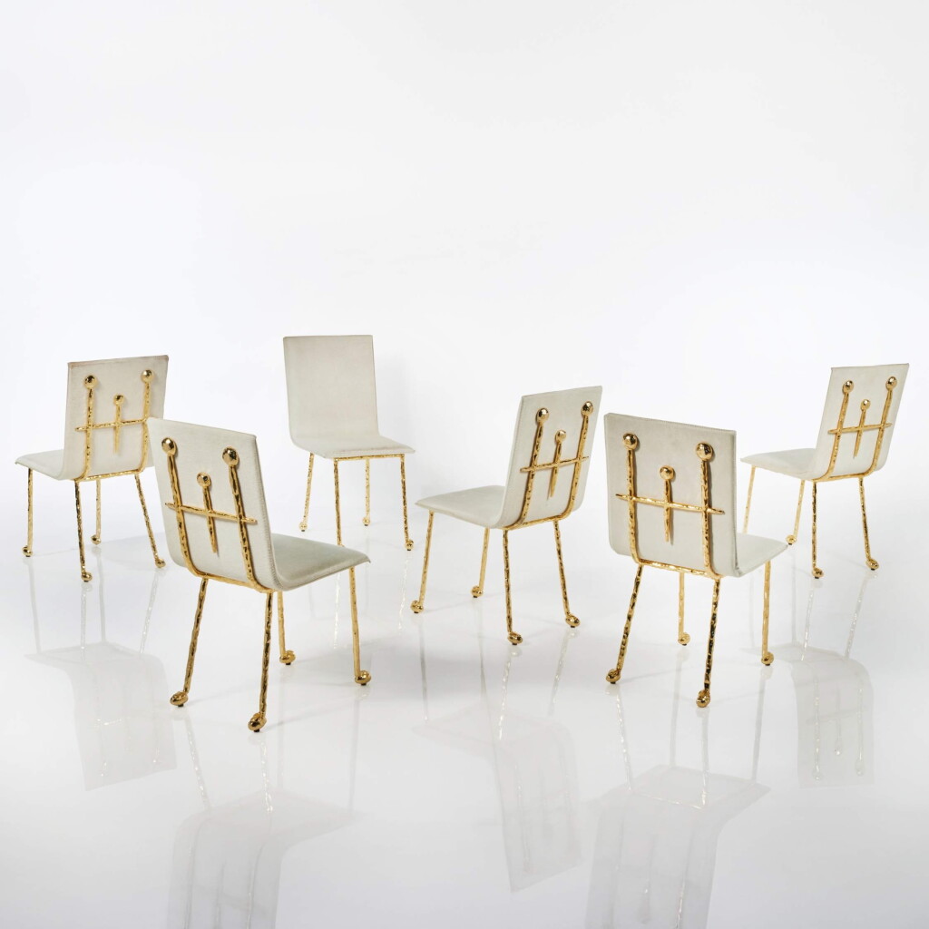 View full screen - View 1 of Lot 132. Set of Six "Ever" Chairs.