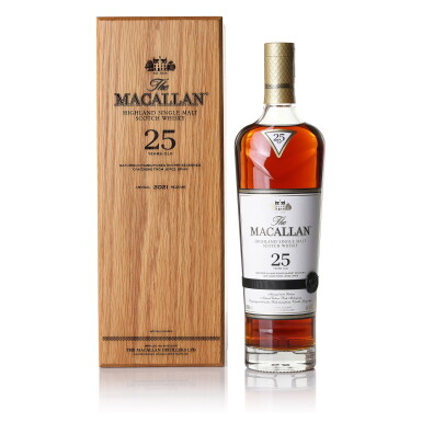 View full screen - View 1 of Lot 3226. The Macallan 25 Year Old Sherry Oak 2021 Release 43.0 abv NV (1 BT70).