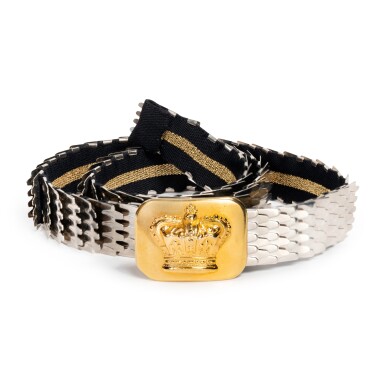 View full screen - View 1 of Lot 112. Michael Jackson | Belt worn by Jackson during rehearsals for “This is It”.