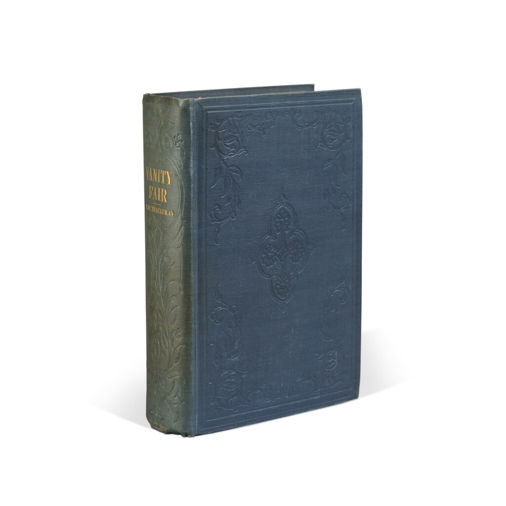 View full screen - View 1 of Lot 1038. Thackeray, William Makepeace | Vanity Fair, Thackeray's satirical masterwork.