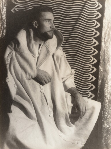 View full screen - View 1 of Lot 213. Portrait du peintre et écrivain Brion Gysin, Tanger, 1957.