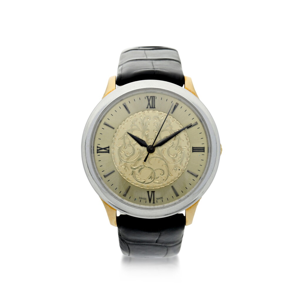 View full screen - View 1 of Lot 188. BUCCELLATI | ORNATINO A WHITE AND YELLOW GOLD AUTOMATIC WRISTWATCH, CIRCA 2015.