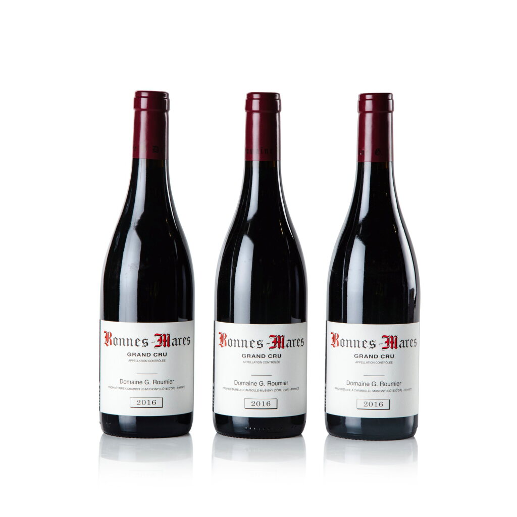 View full screen - View 1 of Lot 53. Bonnes Mares 2016 Domaine Georges Roumier (3 BT).