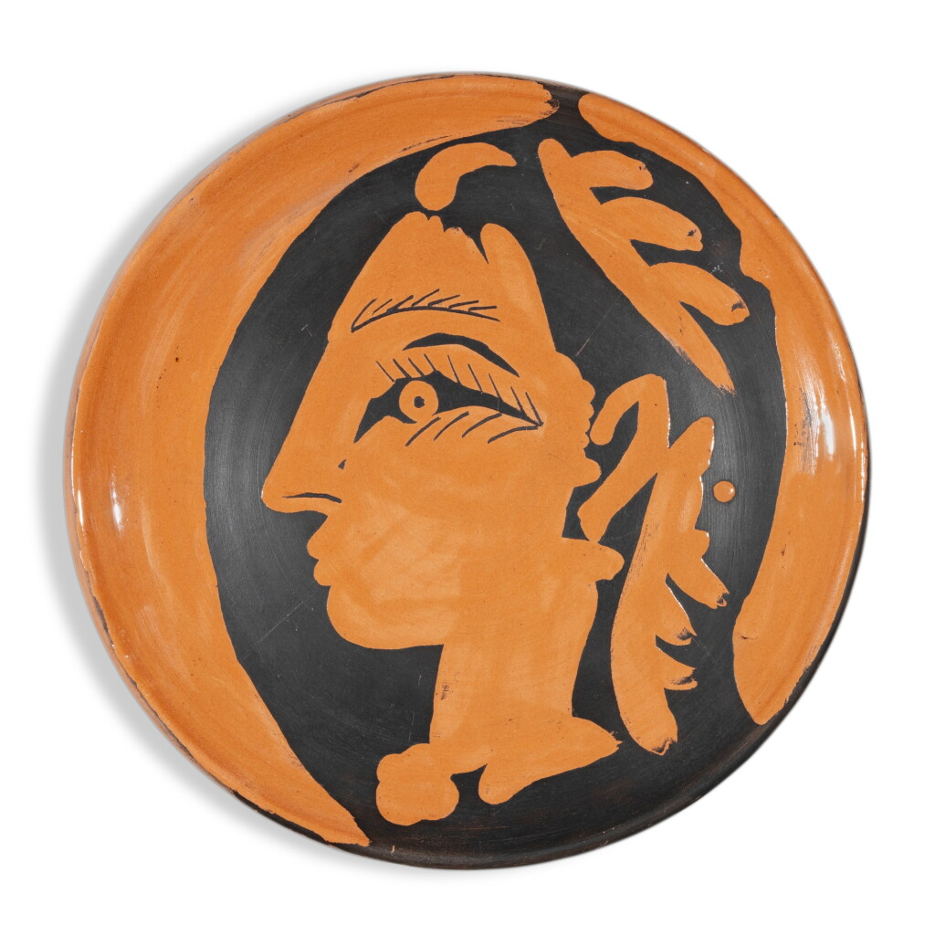 View full screen - View 1 of Lot 867. Profil de Jacqueline (Alain Ramié 457).
