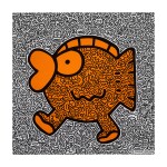 MR DOODLE | ORANGE FISH 橘色魚