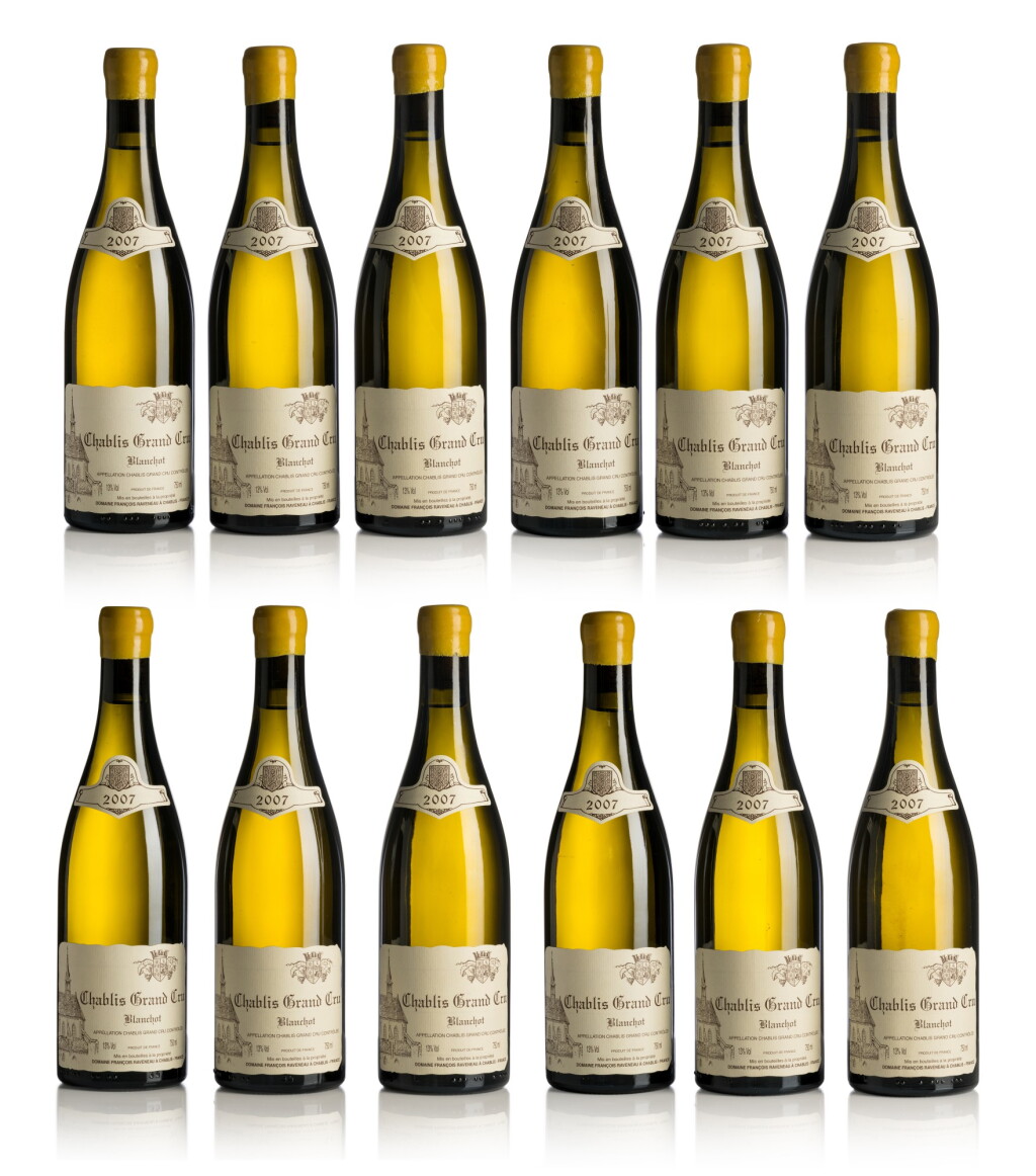 View full screen - View 1 of Lot 92. Chablis, Blanchot 2007 Domaine Raveneau (12 BT).