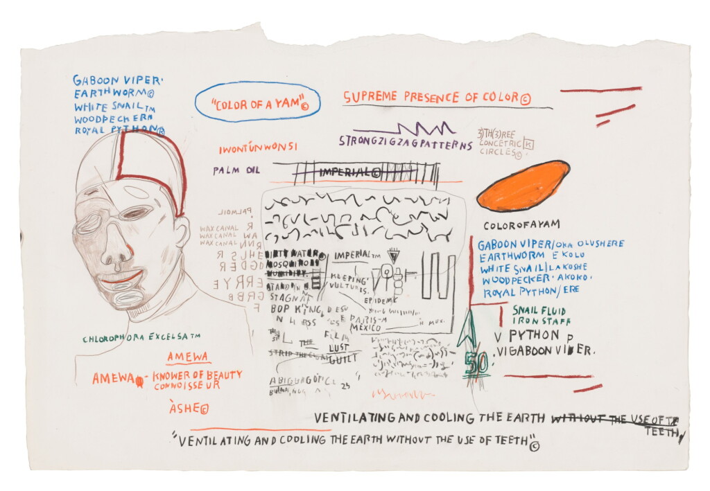 View full screen - View 1 of Lot 128. Untitled (The Color of a Yam).