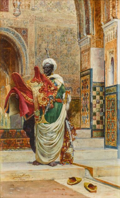 View full screen - View 1 of Lot 22. A Prize Saddle.